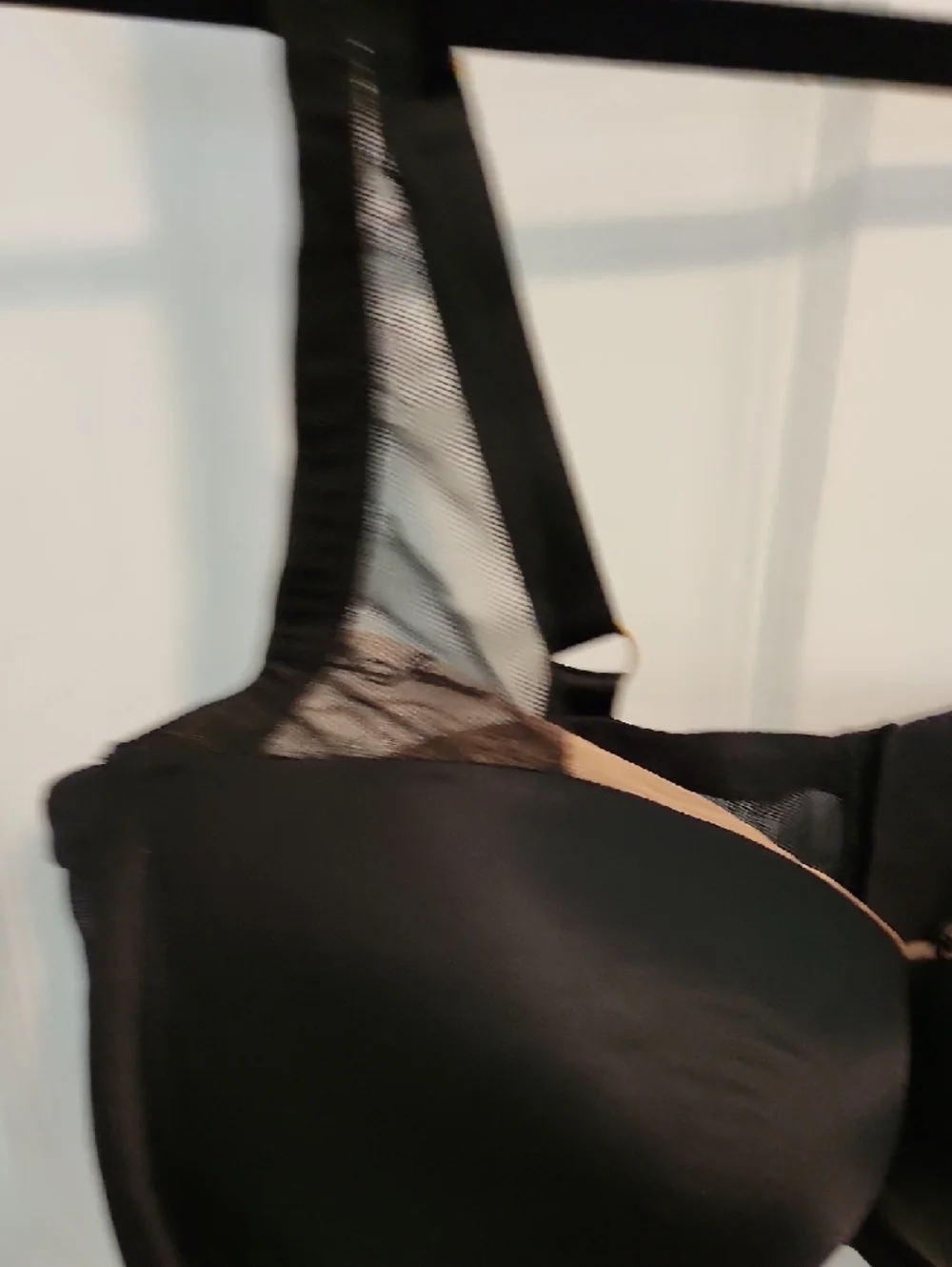 Victoria's Secret Black Balconette Bra with Nude Lining - Picture 4 of 5